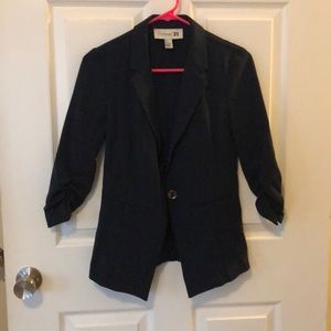 Navy blue blazer